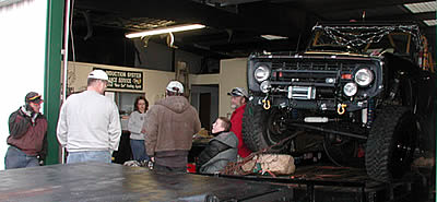 Quincy, Jim, Judy, Rollin, Michael & Mike with the Bronco